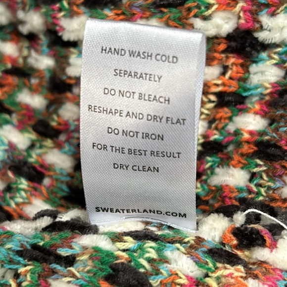 net.153 chenille cardigan sweater. Open front style. Size S/M (oversized) - Picture 11 of 12